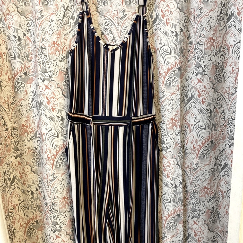 Spaghetti strap jumpsuit